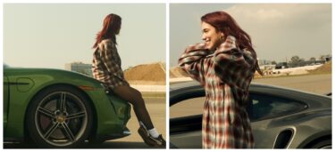 Slika od Albanska pop zvijezda zaljubljena u automobile