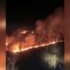 Slika od Gori veliki požar kod Petrinje, vatrogascima odmaže jak vjetar