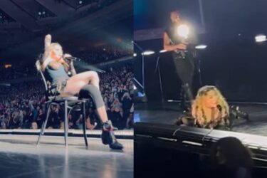 Slika od Madonna pala na pozornici, povukao ju plesač: U trenutku pada jedna stvar bila je očita