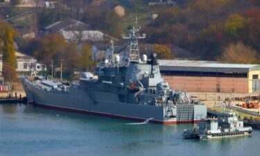 Slika od Ukrajina potopila veliki ruski desantni ratni brod u Crnom moru