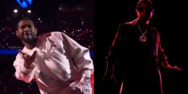 Slika od Usher izveo Aliciu Keys, Lil Jona, Ludacrisa i druge za uzbudljivu izvedbu na poluvremenu Super Bowla! Fanovi primijetili jedan propust