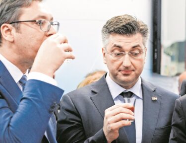 Slika od Vučića možda čeka susret s Plenkovićem: ‘Sigurno nećemo o smokiju i bananicama’