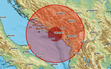 Slika od Jutros novi potres u Crnoj Gori, epicentar na istom području kao prije dva dana