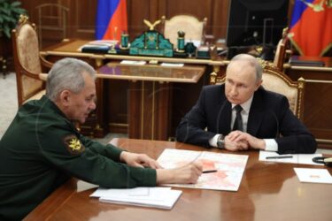 Slika od Kremlj: Rusija je u ratu zbog intervencije Zapada na ukrajinskoj strani