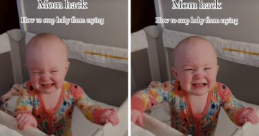 Slika od Mama pokazala jednostavan trik kojim smiruje bebu kad plače: Djeluje gotovo svaki put
