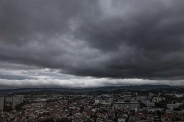 Slika od Meteoalarm upozorava na moguće nevrijeme i tuču: popodne oprez na splitskom i dubrovačkom području!