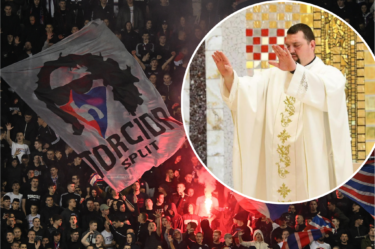 Slika od Navijači u svađi zbog propovijedi don Roka: ‘Uskrs je veći i od Hajduka, smrt Kristova nije za urlanje na stadionu‘
