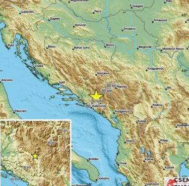 Slika od Nema mira: Novi potres jačine 3,3 u BiH probudio je i Dubrovčane