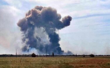 Slika od Rusija oborila više od 10 ukrajinskih projektila nad Krimom, tvrdi proruski dužnosnik