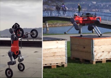 Slika od VIDEO: Robot s kotačima ili nogama izvodi parkour