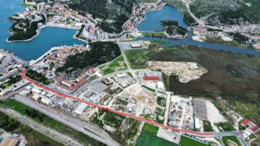 Slika od Dalmatinska ulica je privremeno uređena, a prava rekonstrukcija slijedi do kraja godine