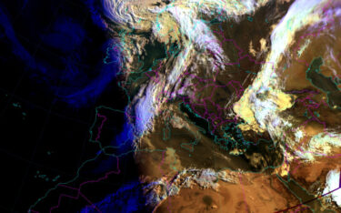 Slika od DHMZ objavio satelitsku snimku: Ponovno nam stiže saharski pijesak