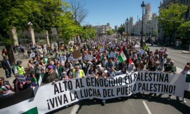 Slika od Diljem Španjolske prosvjedi podrške Palestini: ‘Izrael ubija, Europa sponzorira’