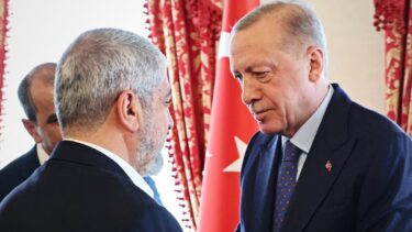 Slika od Erdogan se sastao s vođom Hamasa i pozvao Palestince na jedinstvo protiv Izraela
