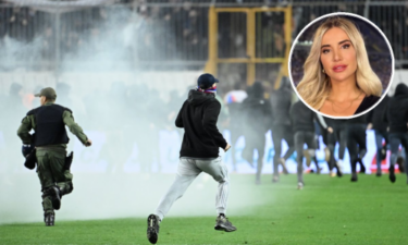 Slika od Evo kako je naša sportska novinarka doživjela strašne scene na utakmici u Splitu