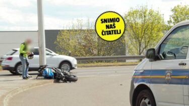 Slika od FOTO Nesreća u Zagrebu: Jedan ozlijeđeni u sudaru automobila i motocikla, završio je u KBC-u