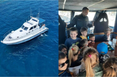 Slika od Mališani iz dječjeg vrtića “Perla” proveli dan na policijskom brodu koji ih je potpuno oduševio!