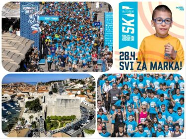 Slika od Ostalo je još svega par dana, osigurajte i vi svoje mjesto u nezaboravnoj utrci: Svi zajedno 28. travnja obojimo Stradun u plavo – za Marka!