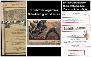 Slika od Ovaj profil na TikToku na sulud način pokušava dokazati da je Dubrovnik srpski grad: ‘Radi se o nekome loših namjera‘