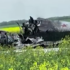 Slika od Pao ruski bombarder, članovi posade iskakali iz aviona. Ukrajinci tvrde da su ga srušili