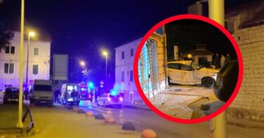 Slika od Prometna u Kaštelima, BMW-om udario u zid kuće