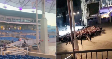 Slika od Reper pjevao u gotovo praznoj areni, fanovi imaju ludu teoriju zašto nije bilo ljudi
