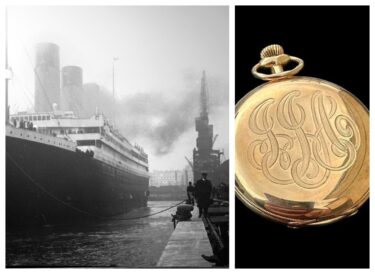 Slika od Sat najbogatijeg putnika s Titanica prodan za rekordan iznos! Vlasnik se utopio, trudna supruga je preživjela, evo priče