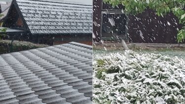 Slika od Snijeg zabijelio Zagorje i Slavoniju! Do jučer u kratkim rukavima, danas u rukavicama. Pogledajte kako je padalo