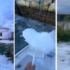 Slika od Sve se zabijelilo na Susku, lopatom iz barke izbacuju led: ‘Nevjerojatno, apokaliptične scene’