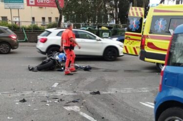 Slika od Teška prometna nesreća na Kantridi! Motorist teško stradao u silovitom sudaru s automobilom