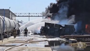 Slika od U Rusiji gori vlak s vagonima punim nafte. Ukrajinci: ‘To je posljedica sabotaže!’