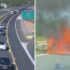 Slika od Velike gužve na A1 prema moru i na graničnim prijelazima s BiH i Srbijom: Na A3 je izgorio auto…