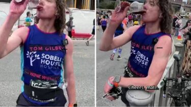 Slika od VIDEO Britanac trčao londonski maraton i popio 26 čaša vina: ‘Bio sam potpuno iscrpljen’