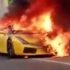 Slika od VIDEO Dva Indijca se posvađala pa jedan u bijesu zapalio Lamborghini