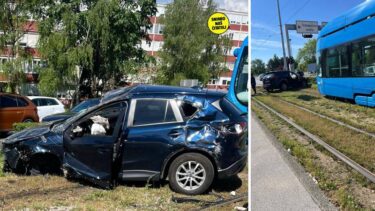 Slika od VIDEO Krš i lom u Zagrebu: Tri auta se sudarila. Stoje tramvaji na Držićevoj. Dvoje ozlijeđenih