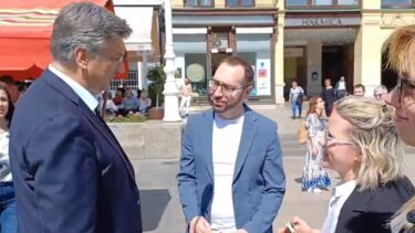 Slika od VIDEO Plenković i Tomašević susreli se na Trgu bana Jelačića: ‘Htio sam se javit, ali ste utekli’