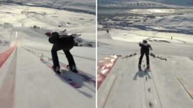 Slika od VIDEO Pogledajte novi rekordni skijaški skok od čak 297 metara