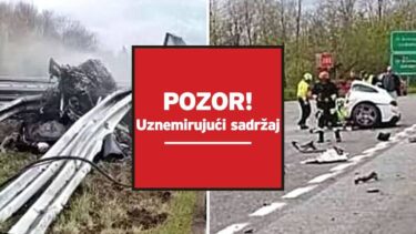 Slika od VIDEO Srpski DJ i manekenka iz Ukrajine poginuli su u strašnoj nesreći. Ferrari se prepolovio!
