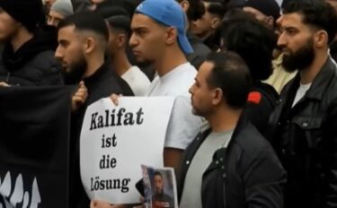 Slika od Zgražanje nakon islamističkog prosvjeda i zahtjeva za kalifatom u Njemačkoj