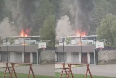 Slika od Drama u omiljenom izletištu Hrvatskog zagorja: Zapalio se autobus koji je prevozio djecu
