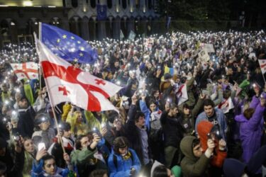 Slika od EU i NATO traže od gruzijske vlade da povuče sporni zakon