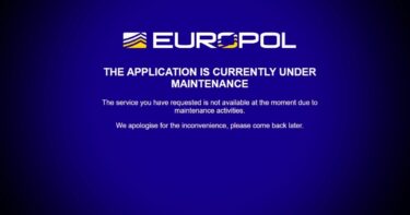 Slika od Europol kaže da je hakiran. Napadač objavio da prodaje povjerljive podatke