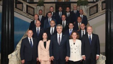 Slika od FOTO Plenković pozirao s novim ministrima: Butković, Medved i Obuljen su sve ‘preživjeli’…