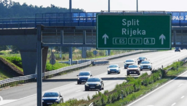 Slika od HAK: Prepreka na A1 u smjeru Zagreba, vozi se uz ograničenje brzine