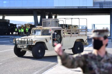 Slika od MORH upozorava na pojačan cestovni promet zbog prolaska vojnih vozila iz Gaženice prema Varaždinu