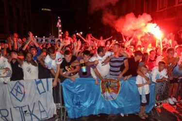 Slika od Na Korzu javno gledanje utakmice Rijeka – Dinamo! Ako Rijeka osvoji Kup, na Korzu je i doček Bijelih