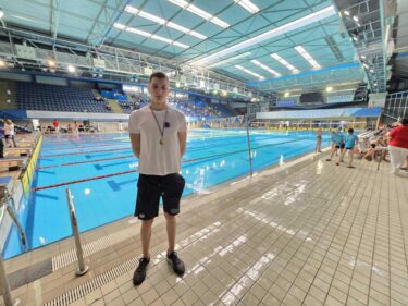 Slika od Na Međunarodnom plivačkom natjecanju Zlatni Orlando 2024 četiri medalje iz Dubrovnika