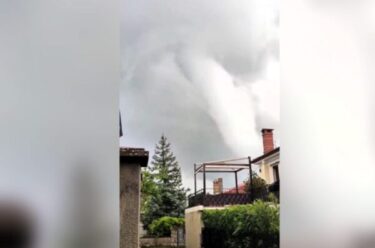 Slika od Na sjeveru Jadrana uočen vrtlog nalik tornadu, pogledajte video