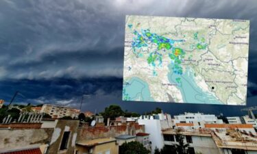 Slika od Najavljena oluja u Hrvatskoj: Pogledajte kako stiže sa zapada