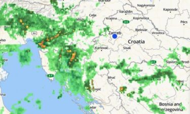 Slika od Oluja već zahvatila zapad zemlje, kreće se prema središnjoj Hrvatskoj